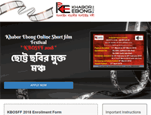 Tablet Screenshot of khaborebong.com